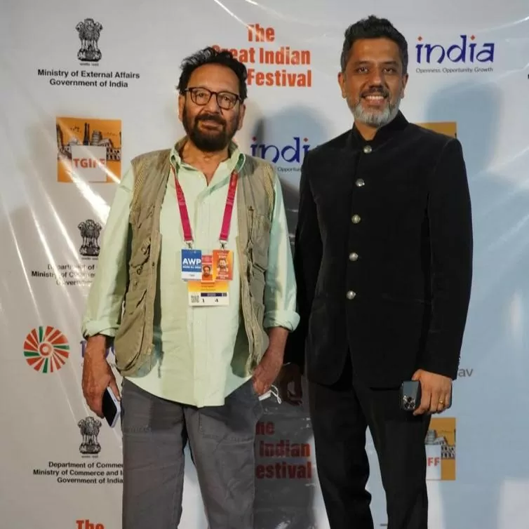 Director Shekhar Kapur and Vevek Paul